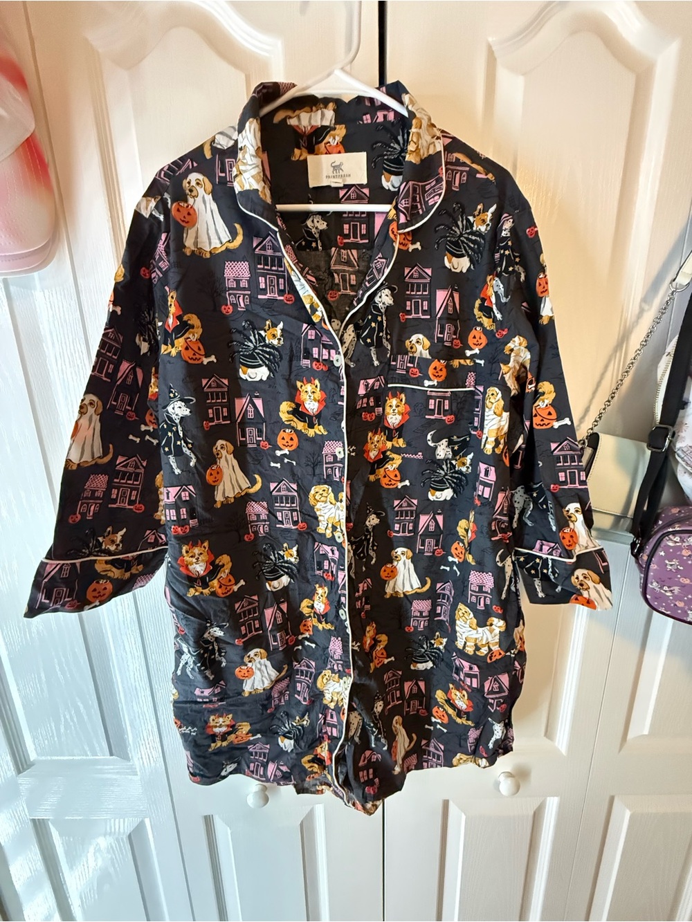 Howloween Night - Sleep Shirt - Moon Rock